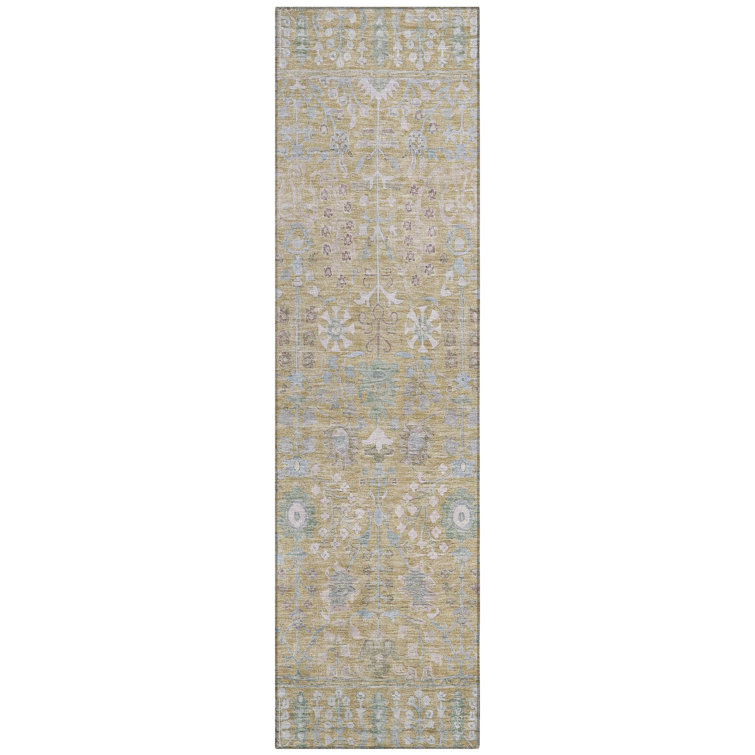 Machine Washable Indoor/Outdoor Brenden ACN2231 Global Rug
