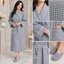 Peignoir gaufré LOTUS LINEN-60579828-60579832