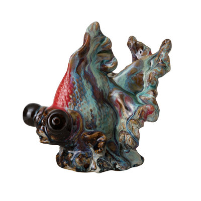 Dragon Eye Gold Fish Figurine