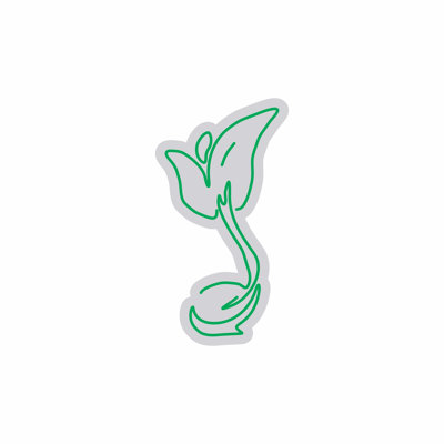  | Enseigne néon à motif de feuilles | Créé avec un tube néon durable incassable avec un éclairage uniforme et lumineux qui dure plus de 50 000 heures sans gradation ni scintillement | 28 x 15 | Vert