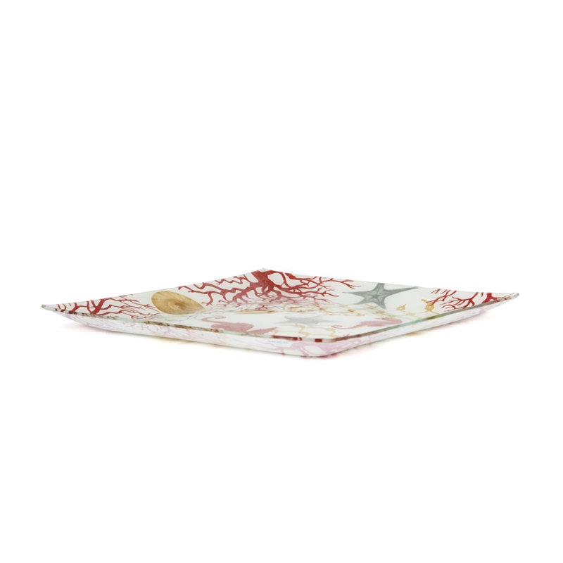 20cm Glass Dinner Plate