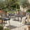 Chaise de patio avec coussin