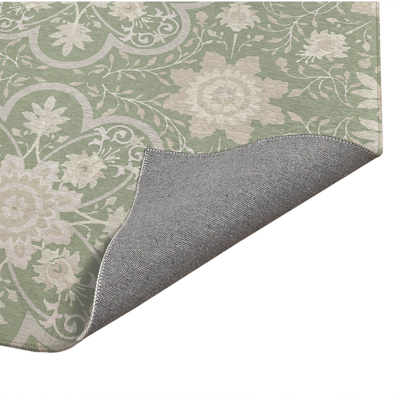 Tapis de lessive Skyler, Rectangle 4pi x 6 pi, Sauge