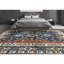 Tapis brun de haute qualité noué à la main