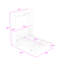 Lit escamotable en bois avec lattes robustes, conception pliable peu encombrante-732893717-732894186