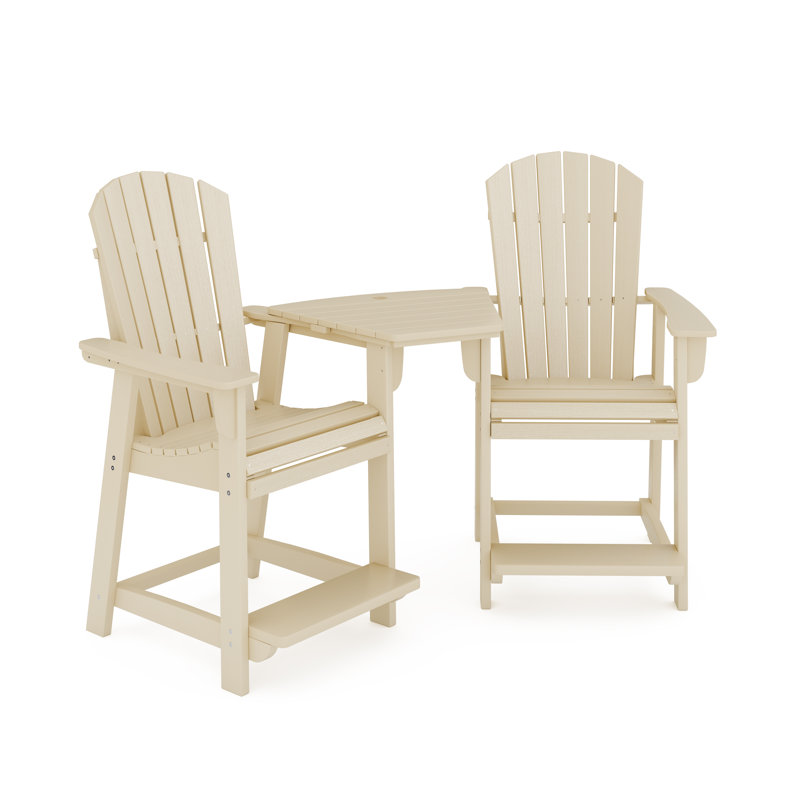 Banc d'extérieur Eberle Ocean View, Sable Tybee