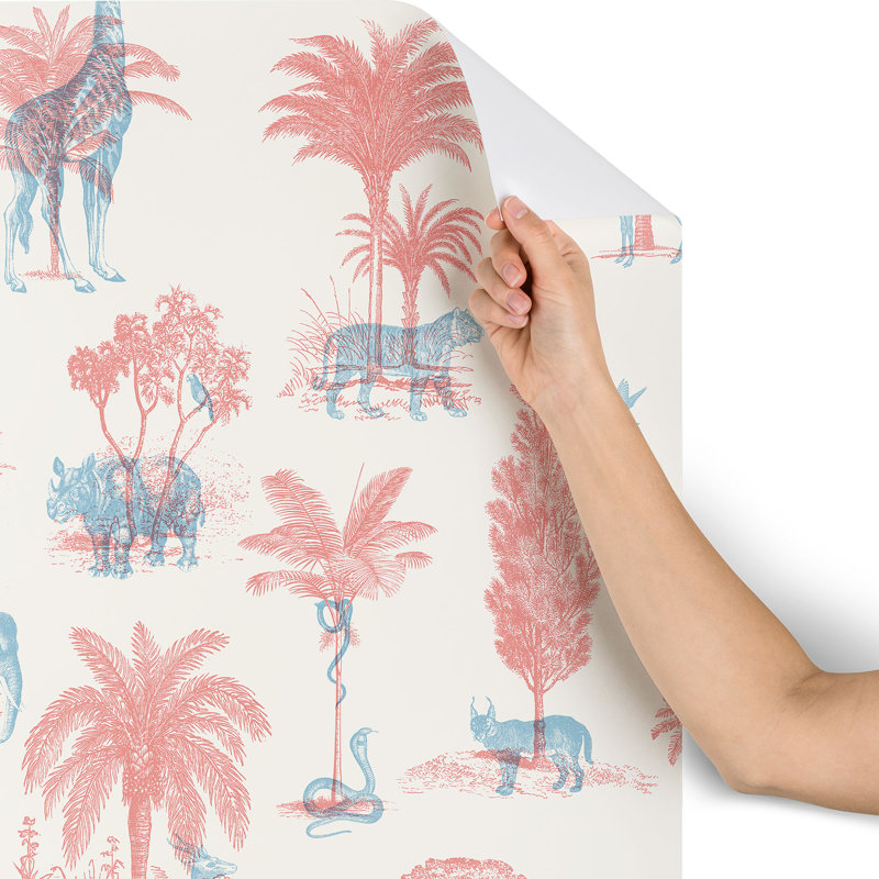 Rouleau de papier peint autocollant Merci Florent Bodart L 48 pi x l 24 po