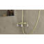 Ensemble de robinet de douche 10 x 34 1/2 avec douchette à main Abbey, laiton poli-118340103