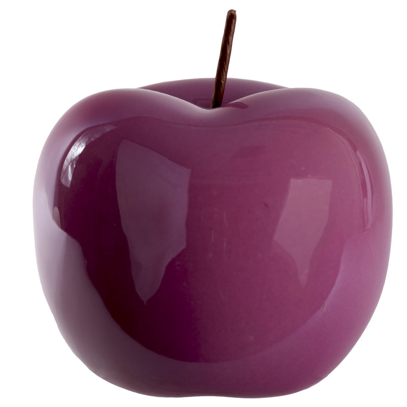 Wilmslow Food & Beverage Figurines & Sculptures, 6" H x 6" W x 6" D, Orchid