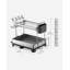 57.1x32x38.5cm Steel Dish Rack-1181304109