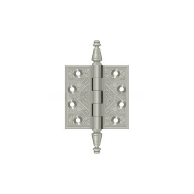 Deltana DSBP35U10B 3-1/2" x 3-1/2" Square Hinges in Oil-rubbed Bronze Pair