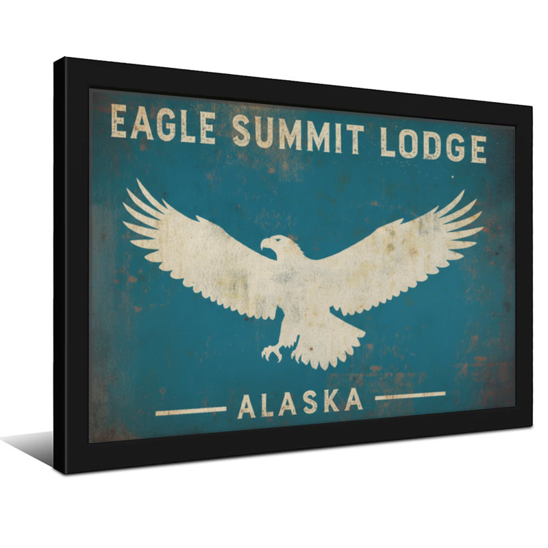 Animaux, animaux, sommet de l'auberge, panneau, Alaska, H 16 po x l 24 po, Toile tendue, Ne s’applique pas
