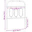 Vidaxl Metal Replace Headboard-101181725-101181724
