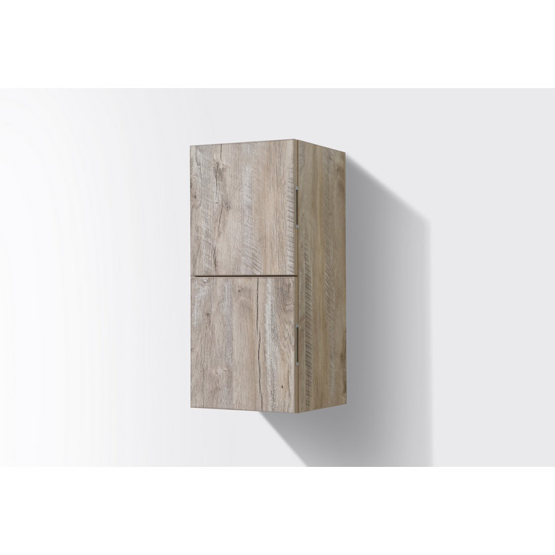 Armoire à linge Royetta, Bois naturel