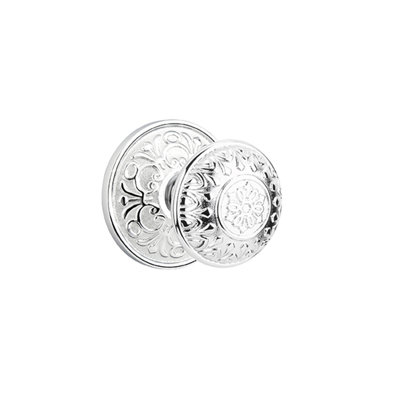 Ensemble de boutons de passage Emtek avec rosette et bouton Lancaster