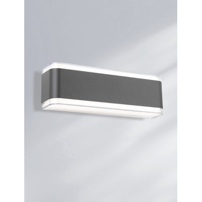 7 cm H Hardwired Integrated LED Outdoor Sconce