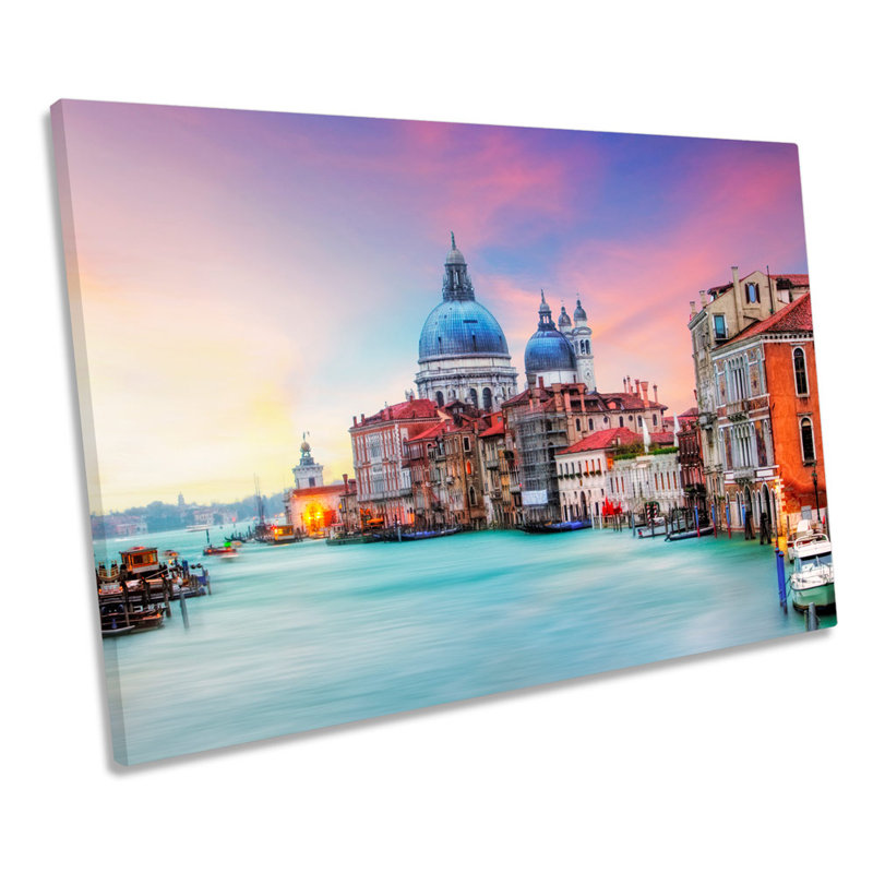 Venice Grand Canal Italy City - Wrapped Canvas Print, 40.6cm H x 61cm W