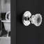 Classic Rosette with Crystal Door Knob-1060249237