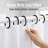 Solid Plastic Shower Curtain Hooks Rings-46000983