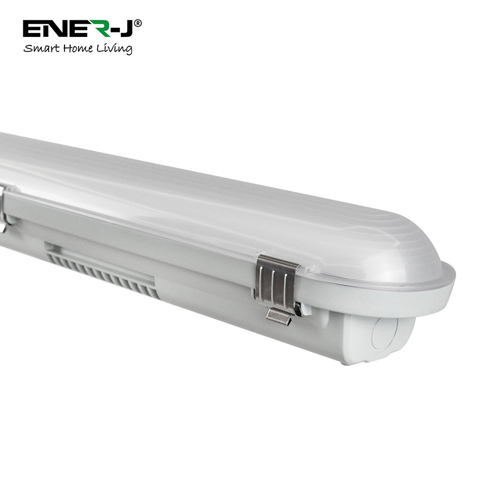 ENER-J 40W 6000K 4800 Lumen Non Corrosive LED Batten Light 120cm - White - Pack of 6 - Image 3