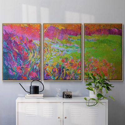 Meadowlands, reproduction sur toile 3 pièces