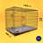 Dog Crate with Removable Tray and Bed-1812488635