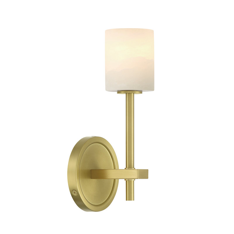 Jasen 4.5'' LED Soft Brass Sconce, Gold