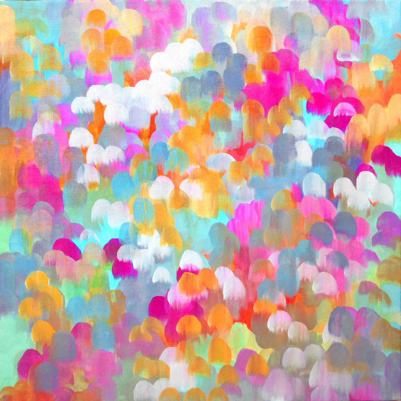 Cecily Stephanie Corfee Candy - impression sur toile tendue, H 12 po x l 12 po