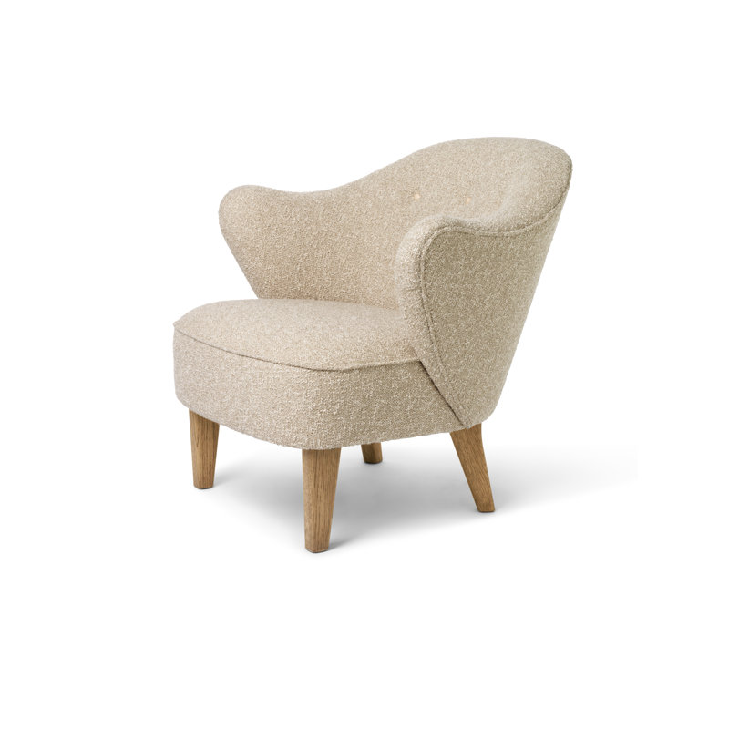 Brasilia Armchair, Natural Oak, Fiord 2 782 Wool