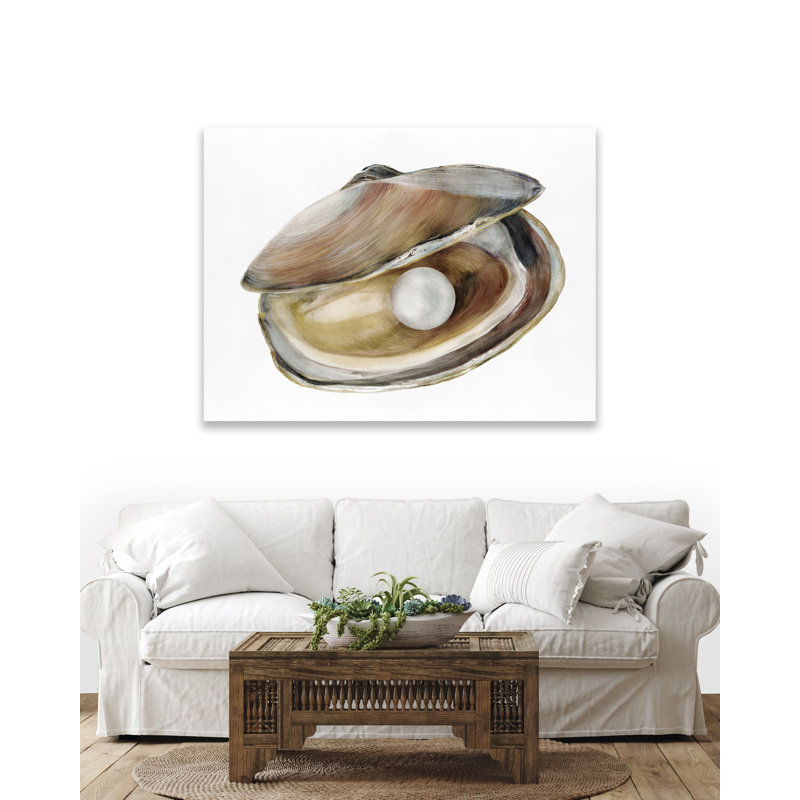 Oyster 3, 31" H x 41" W, Wrapped Canvas