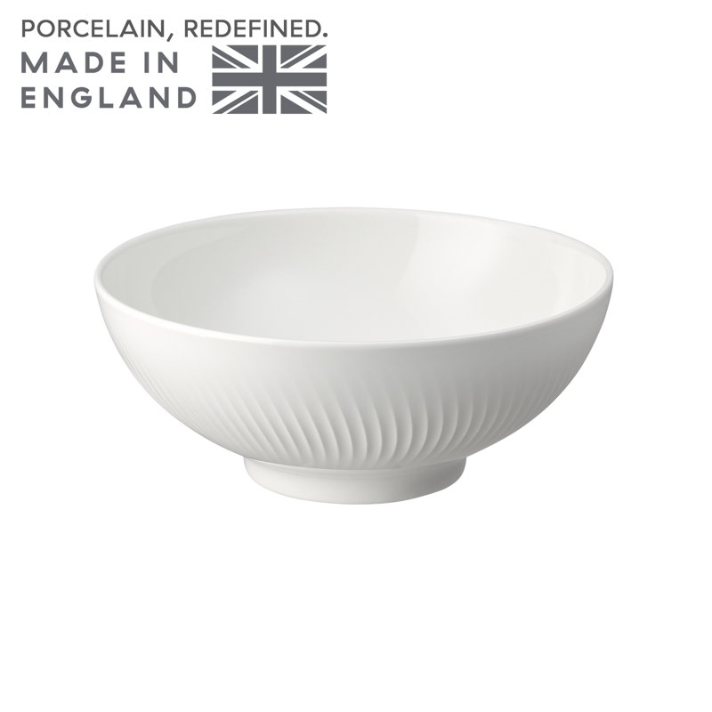 Porcelain Arc White Cereal Bowl, White