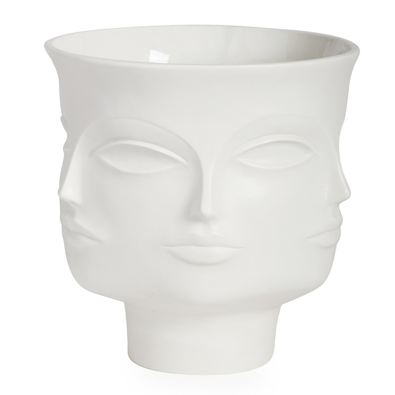 Centre de table Muse Dora Maar, H 7,25 po x l 8,25 po x P 8,25 po