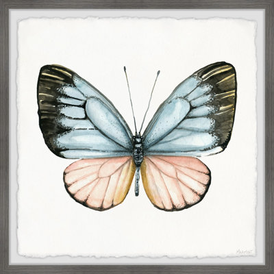 Tropical Butterfly - Single Picture Frame Painting