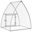 Chicken Cage Silver Galvanised Steel-1028419071