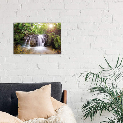 Waterfall I by Glauco Meneghelli - Wrapped Canvas Print