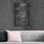 «Whiskey Pourer Blueprint Vernis Chalkboard», art mural en métal-1388222764