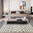 Imitation Cashmere Geometric Striped Carpet-115294612