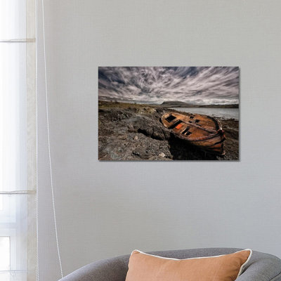 Deck Of Wreck by Torsteinn H. Ingibergsson - Wrapped Canvas Print