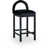 Black Velvet Seat/Black Frame