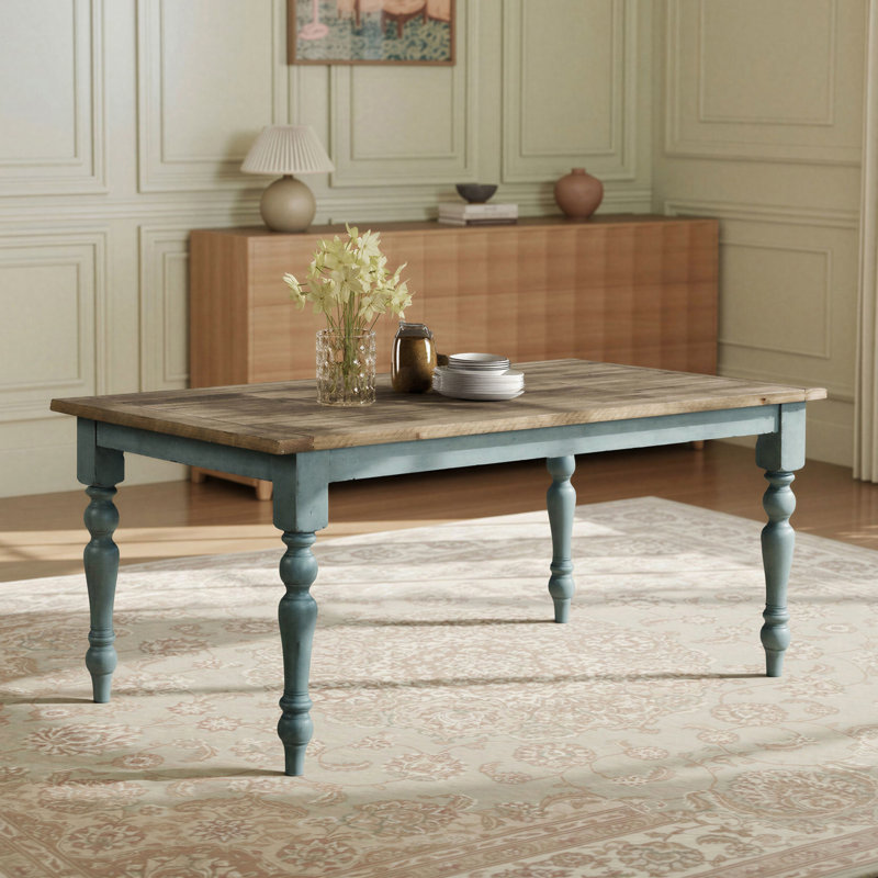 Cierra Solid Wood Base Dining Table