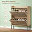 Armoire de rangement étroite pour chaussures