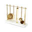Bar Tool Set in Gold & Marble