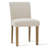 Alesana 18.5" W Linen Blend Upholstered Solid Wood Dining Chairs -330494604