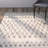 Clem Southwestern Handmade Tufted Wool Ivory/Brown Area Rug-822869387