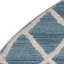 Tapis bleu intérieur et extérieur Trellis-751042327