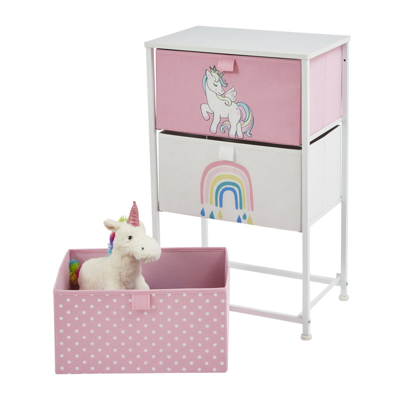 Kids Unicorn 3 Drawer