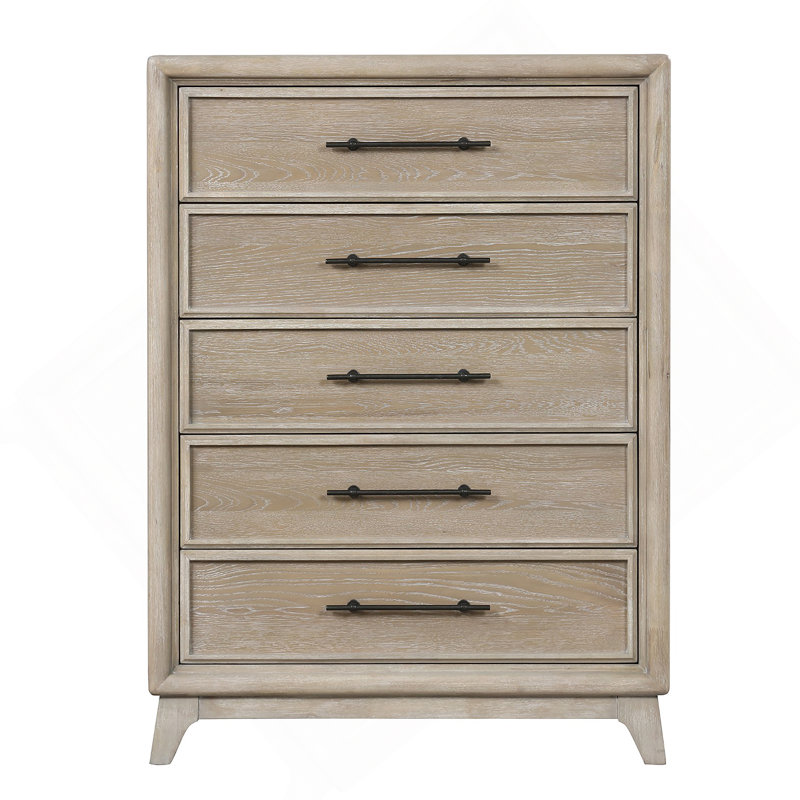 Mobilier de chambre à coucher style transitionnel 1 pièce