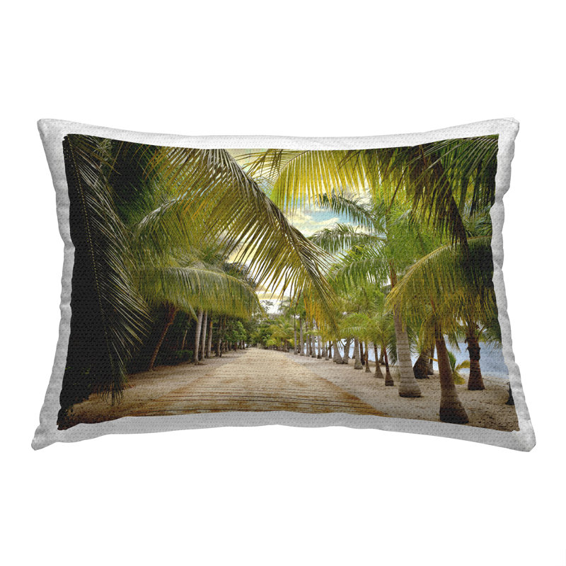 Housse et insert de coussin rectangulaire intérieur / extérieur en polyester par Natalie Carpentieri