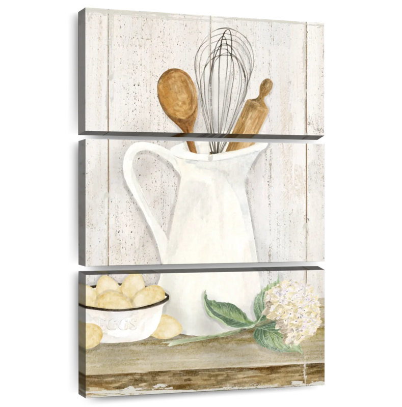 Vintage Kitchen II, 57" H x 36" W