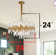 Treynor 10 - Light Dimmable Round / Oval Chandelier